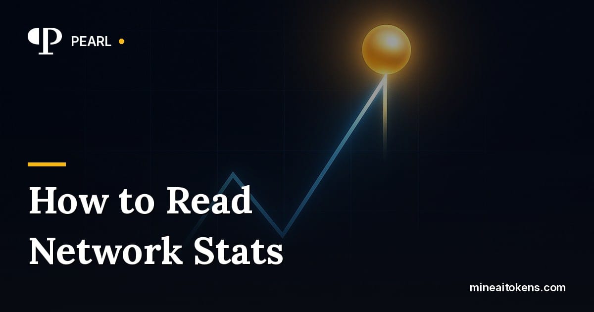 How to read Pearl network stats